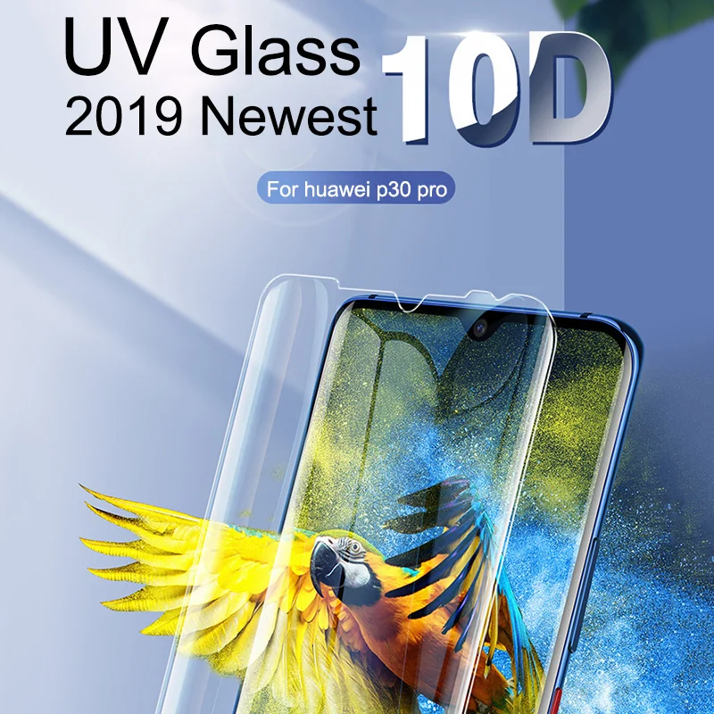 Защитная пленка BoeYink для Huawei P30 Pro УФ стекло Mate 20 P20 Lite Lite|Защитные стёкла и плёнки