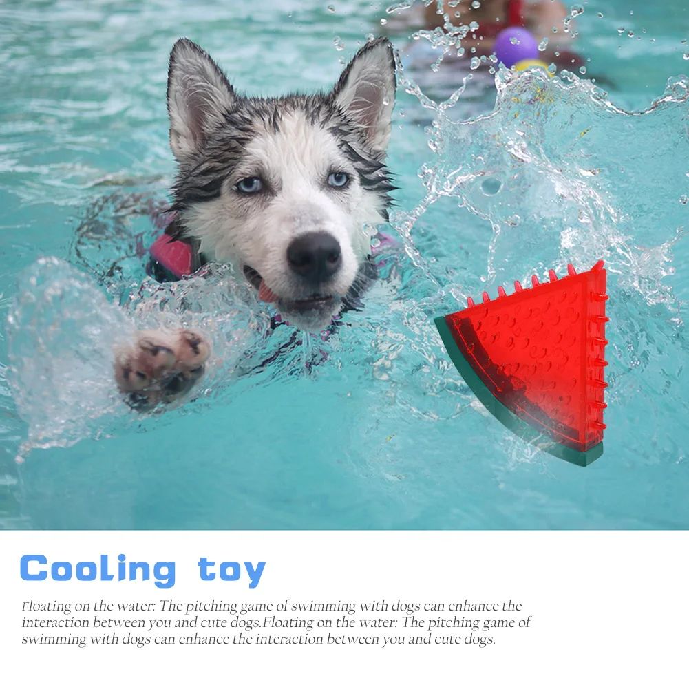 

Летние игрушки для домашних животных в форме фруктов, замороженная собака, ТПР, Тедди, щенок, охлаждающие зубы, мягкие жевательные аксессуар...