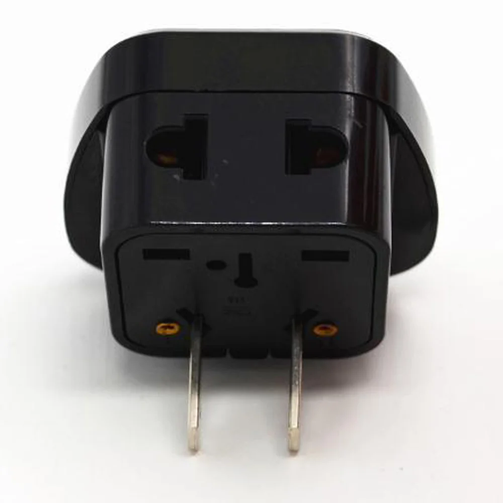 Черный белый 10A 250V 2 Pin Электрический разъем с предохранителем и универсальным