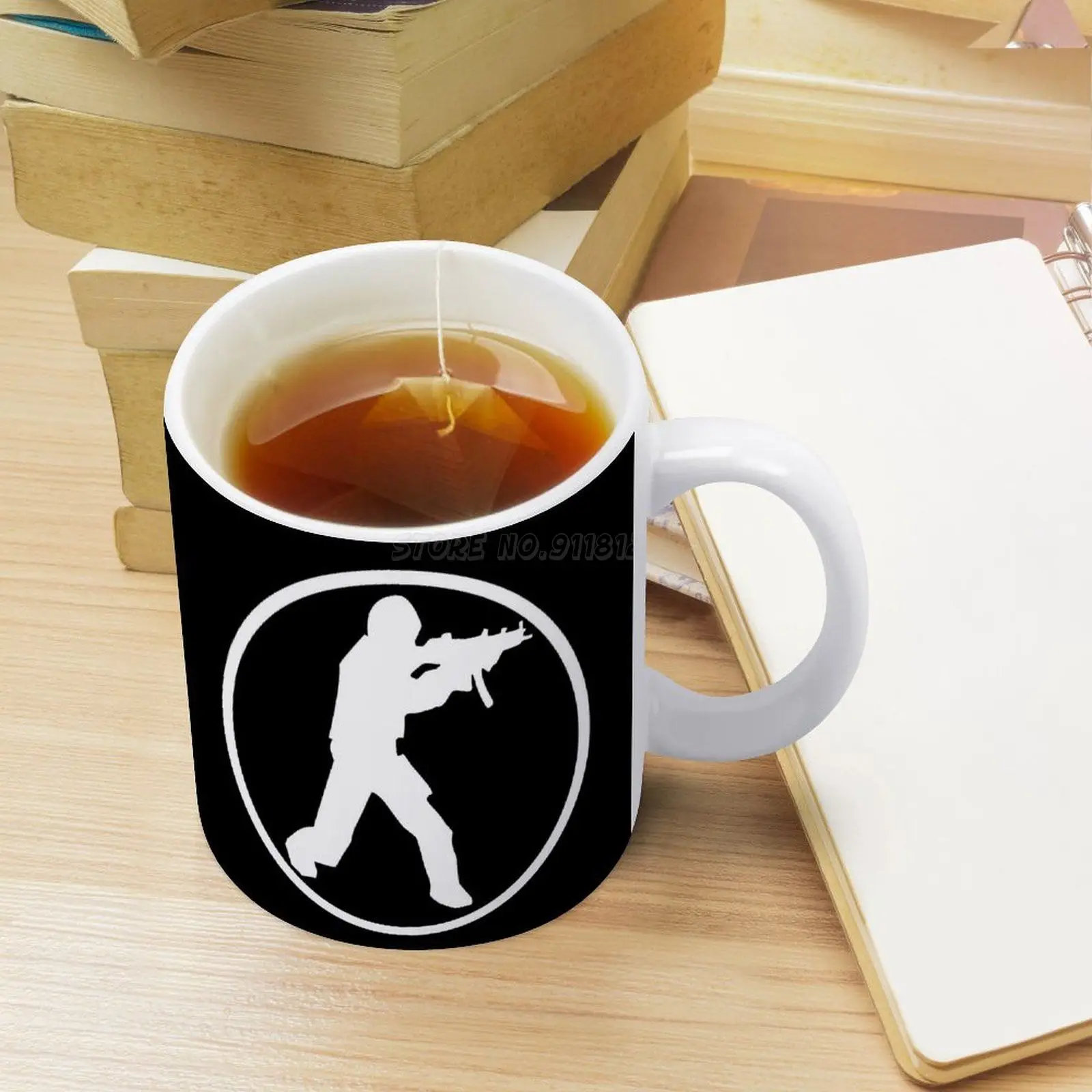 CSGO белая кружка кофейная послеобеденный чай рождественские Чашки Керамическая