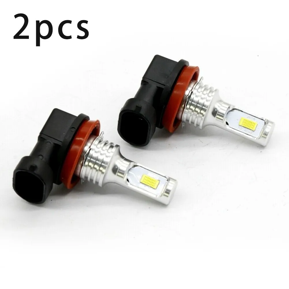 

ATV LED Bulbs CSP LED DC 12V-24V 2PCS 3000K W16W 64211 64212 Waterproof