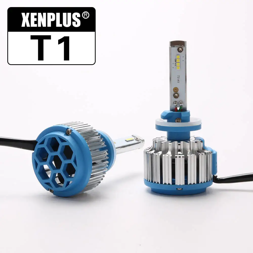 880 881 H27 Xenplus 2 шт. автомобиль свет светодиодный H11 Turbo H4 H3 H7 H8 H9 H1 HB3 HB4 H27 H13 фара Cree чип 8000LM 12V лампа с CANBUS для авто - Испускаемый цвет: 880 881 H27
