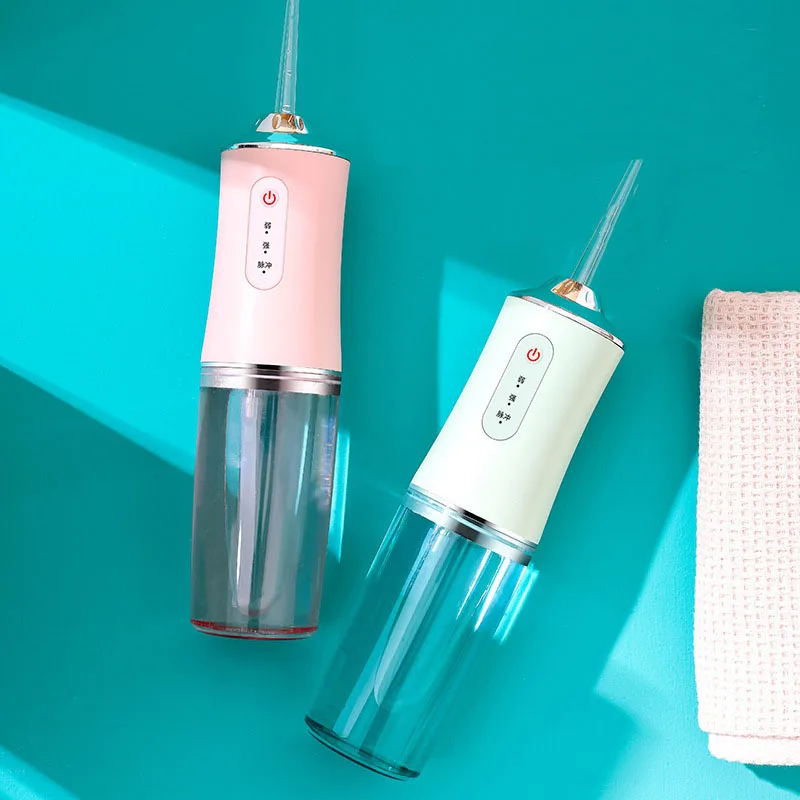 

Portable Water Pulse Dental Floss Water Adult Dental Water Jet Mouth Washing Machine Rechargeable Oral Irrigator Drop Shipping
