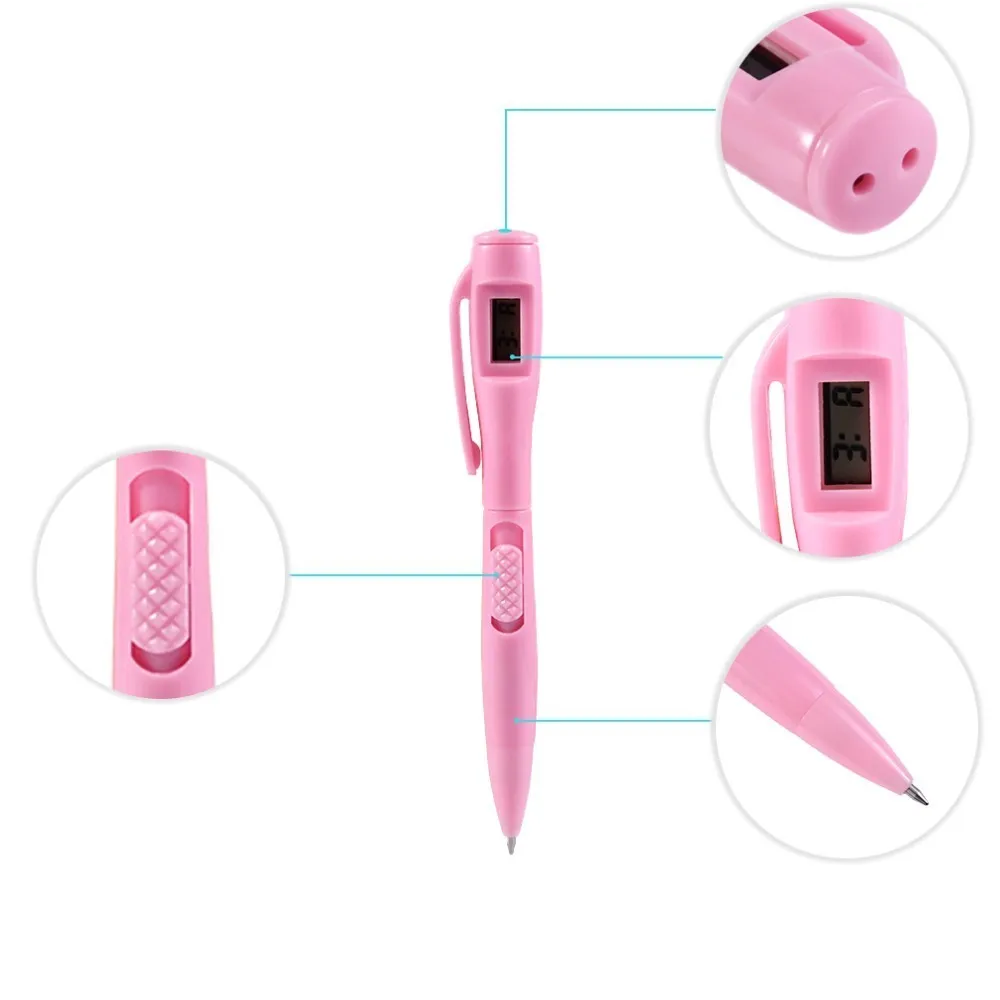 Digital Watch Ballpoint Pen Electronic Clock Student Test Stationery Servants Private Dedicated For Office School | Канцтовары для