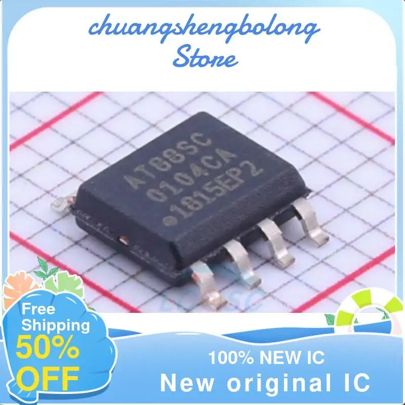 

10-200PCS AT88SC0104CA-SU SOP8 New original IC