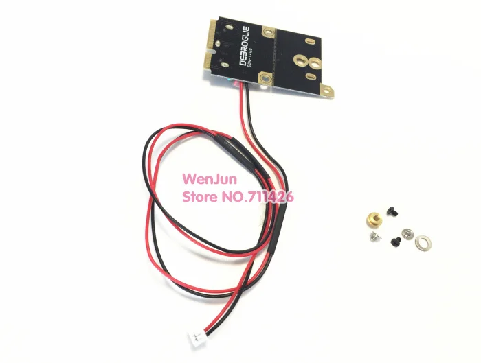 3 в 1 Мини PCI-E беспроводной wifi конвертер карты bcm9360cd BCM94331CD BCM94331CSAX с 40 см линией для