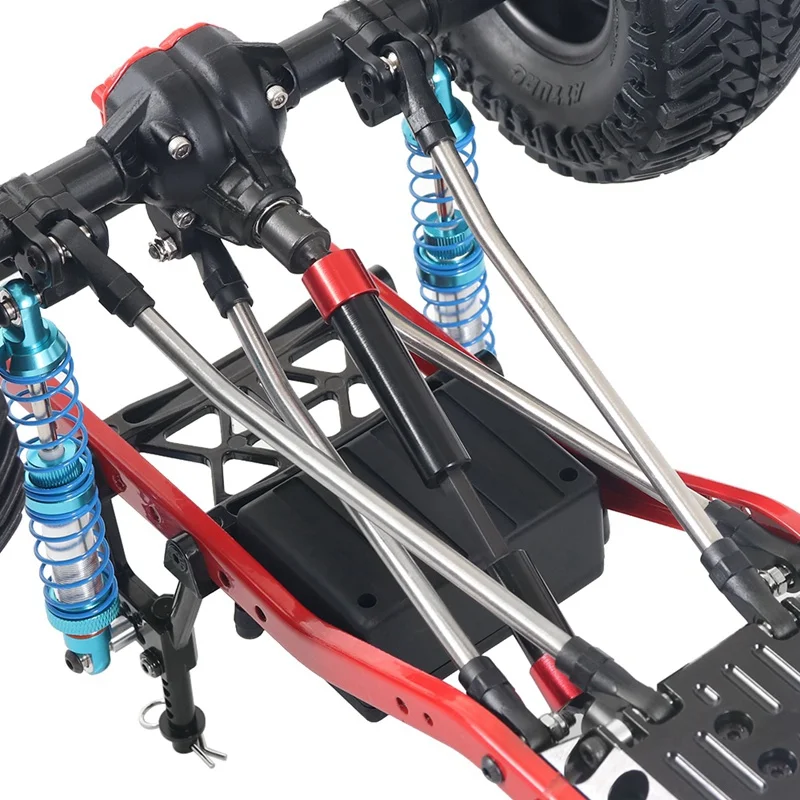 313 мм Колесная база в сборе рама шасси обратная вращения для 1/10 RC Гусеничный