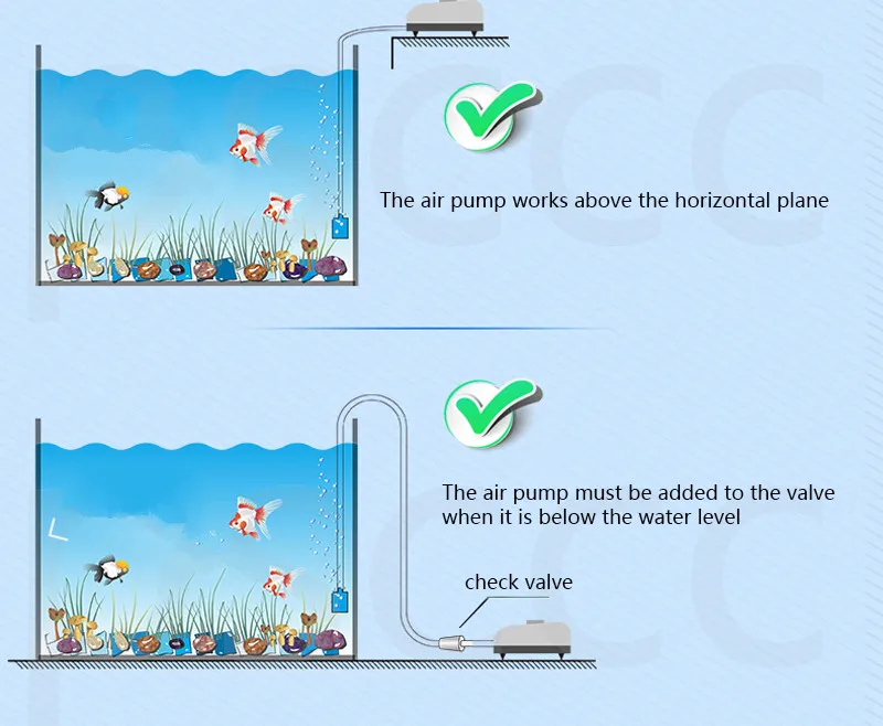 Тихий воздушный насос для аквариума аквариум рыб кислородный компрессор аэратор