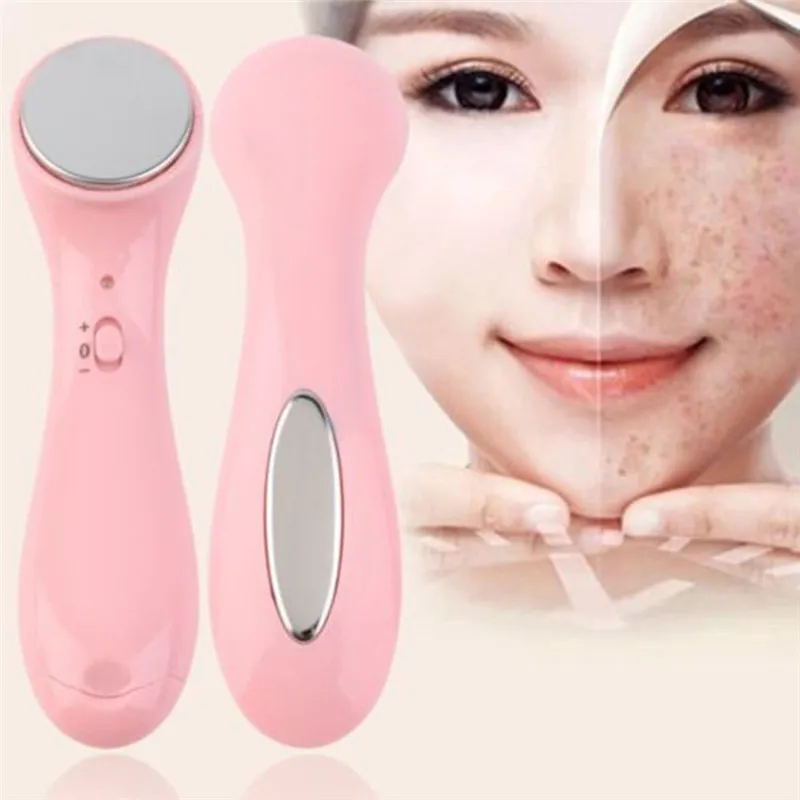 

Improve Facial Skin Pigmentation 1pc Portable Iontophoresis Instrument Facial Device Face Lift Ultrasound Skin Care Massager