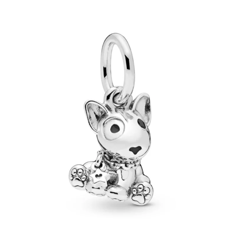 P-314 Подходит для браслетов и ожерелий Pandora для женщин, для любителей DIY, ювелирное изделие с серебряным покрытием для мальчиков и девочек, Мики, единорога, Подвески из бисера - Цвет: P-314