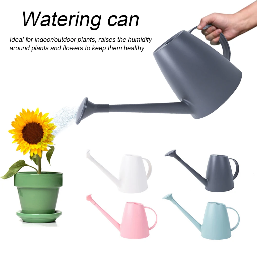 

Бытовая пластиковая Лейка с длинным носиком, прочный чайник для полива комнатных и уличных растений, цветов, Садовые принадлежности