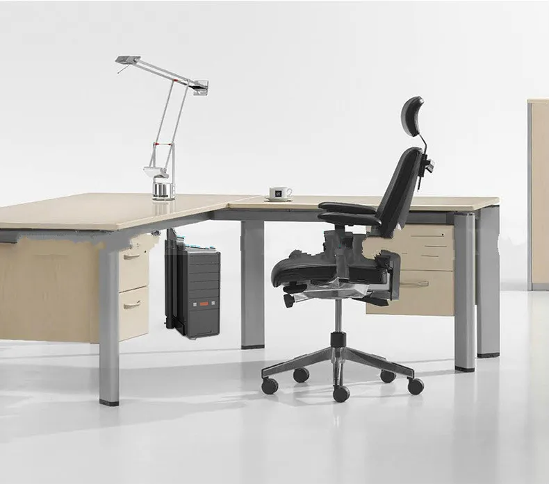 360 градусов Универсальный ПК чехол держатель под столом Процессор стенд висит