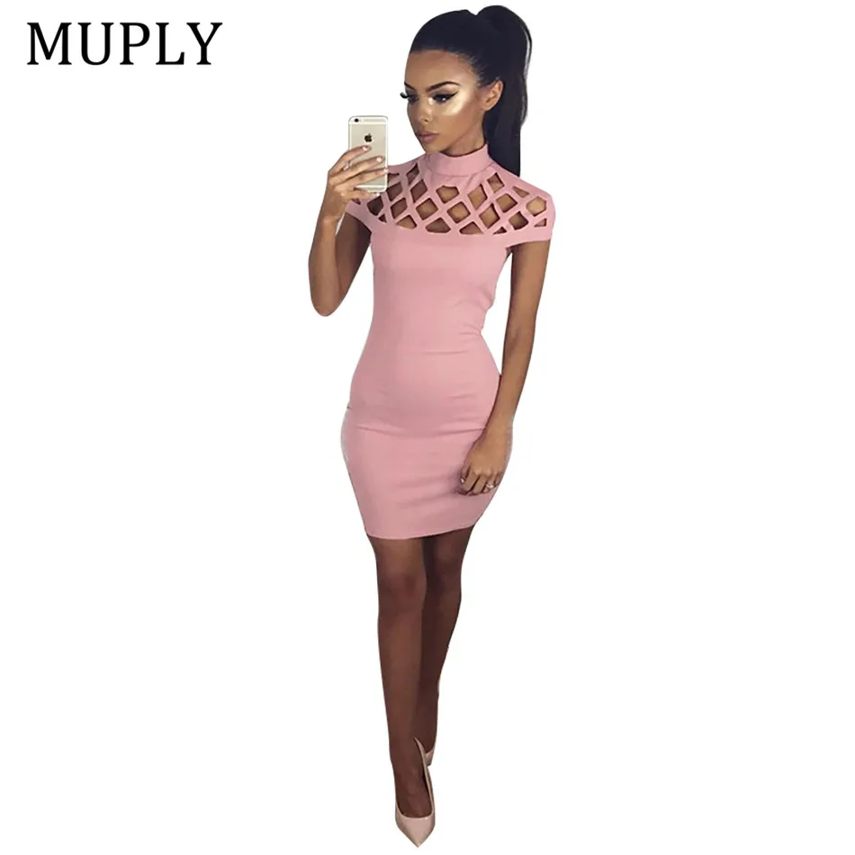 2021 женское платье с дырками облегающее мини-платье женские сексуальные вечерние