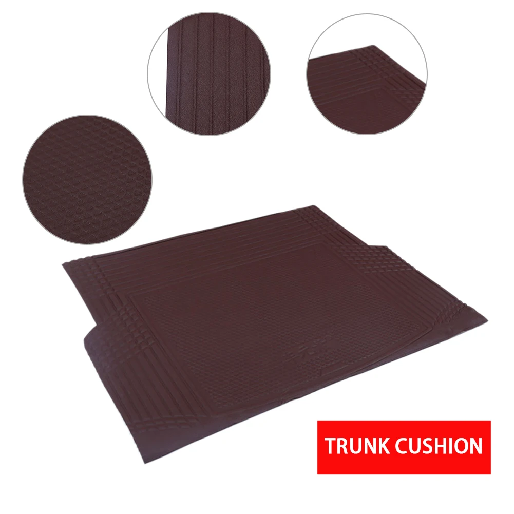 Универсальный кожаный коврик для багажника защитные аксессуары автомобиля |