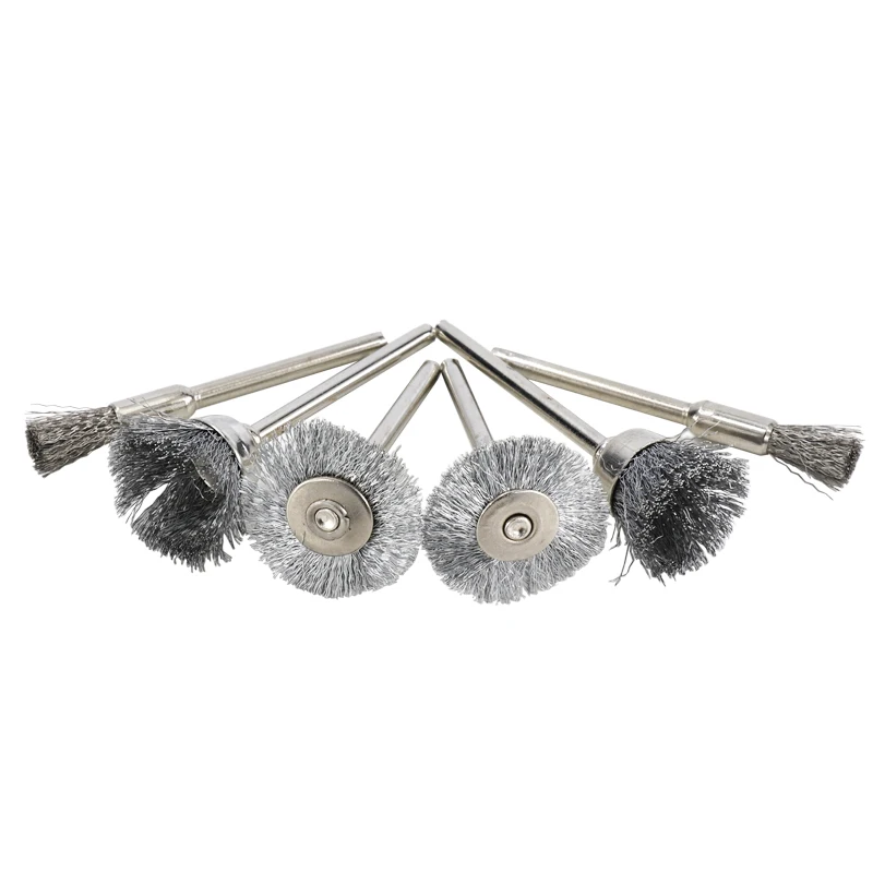 XCAN Polishing Wheel Brush Abrasive Rotary Tool Accessories 30pcs Steel Wire Disc For Metal Metalworking | Инструменты