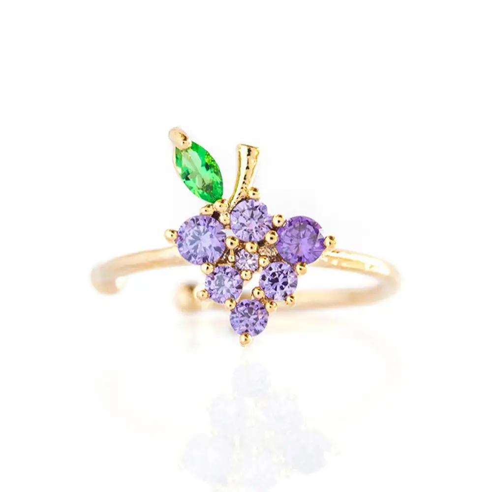 Модные милые серьги с кристаллами в виде фруктов и вишни для женщин