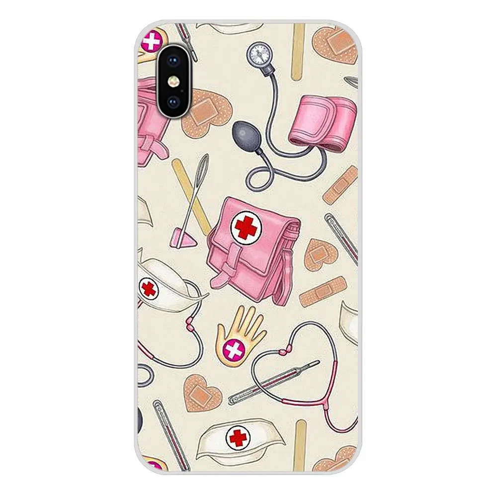 Силиконовый чехол для телефона Samsung Galaxy S2 S3 S4 S5 Mini S6 S7 Edge S8 S9 S10E Lite Plus медсестра
