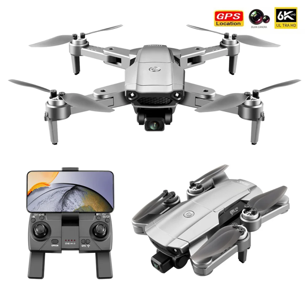 

Mini 6K Camera Drone Altitude Hold WiFi FPV Foldable RC Quadcopter Brushless 6 Axis Aircraft Kids Adults Gift