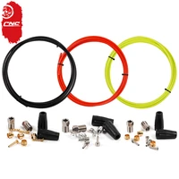 cnc mountain bike hydraulic disc brake oil tube mtb bicycle brack cable hose set for shimano bh59 bh90 for sram avid