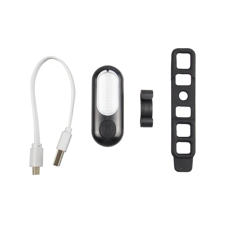 5 моделей мигающий для велосипеда USB перезаряжаПредупреждение светодиодный