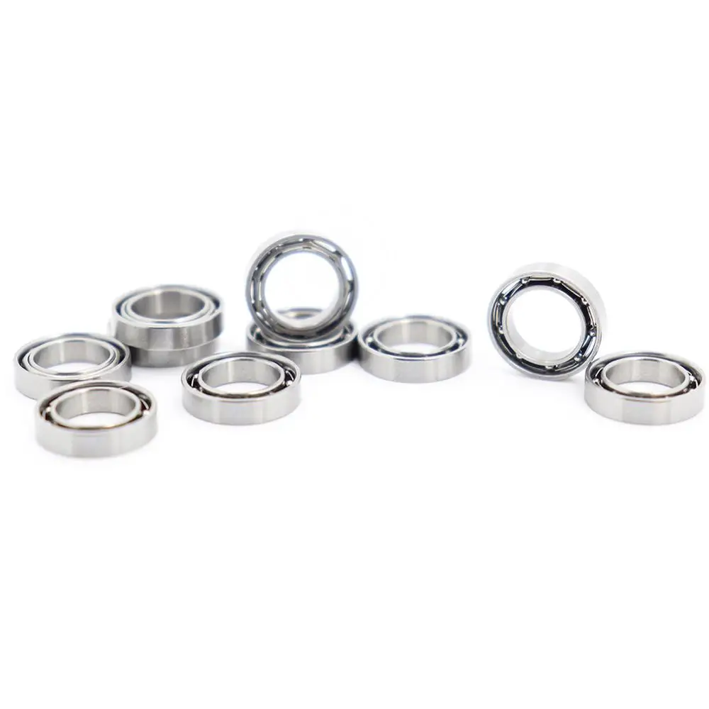 

SMR117 Bearing ABEC-1 10PCS 7x11x2.5 mm Stainless Steel Miniature OPEN Ball Bearings S MR117 677 617/7