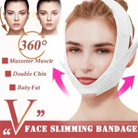 6 colors face slim v line lift up cheek chin neck thin belt strap beauty delicate physical bandage facial tools