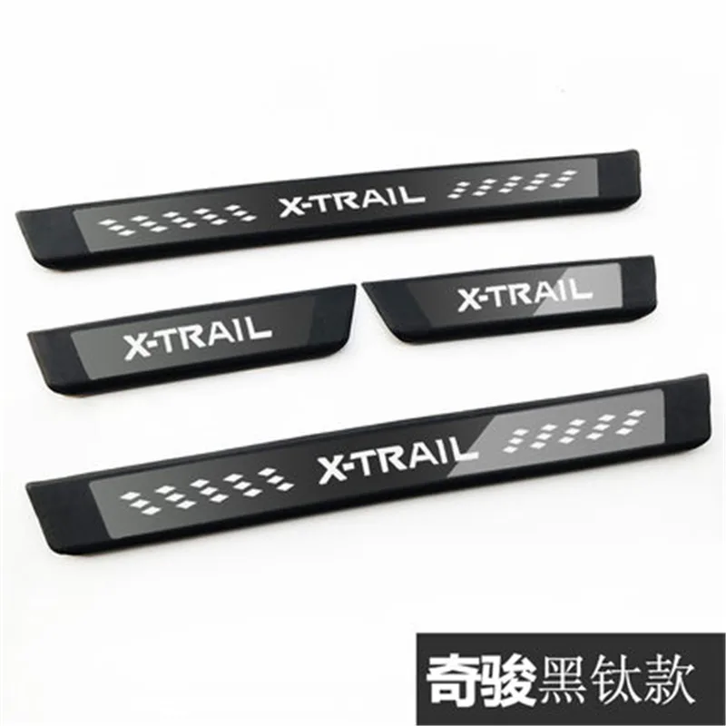 Накладка на порог двери из нержавеющей стали приветственная педаль аксессуары