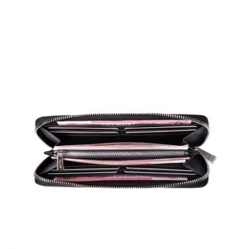 Ouluoer мужская сумка-клатч из крокодиловой кожи Длинный кошелек на молнии Мужская