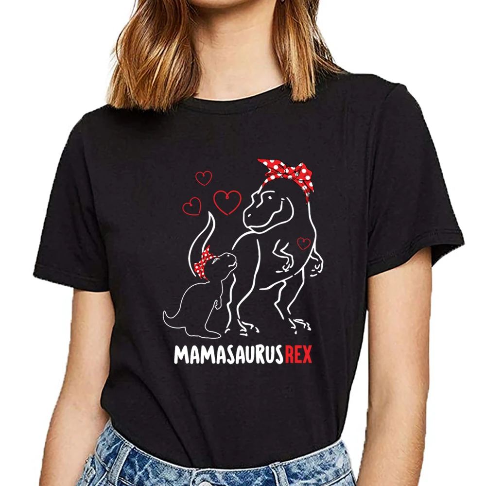 

Топы Футболка Для женщин mamasaurus Рекс комикс надписи принт Женская футболка