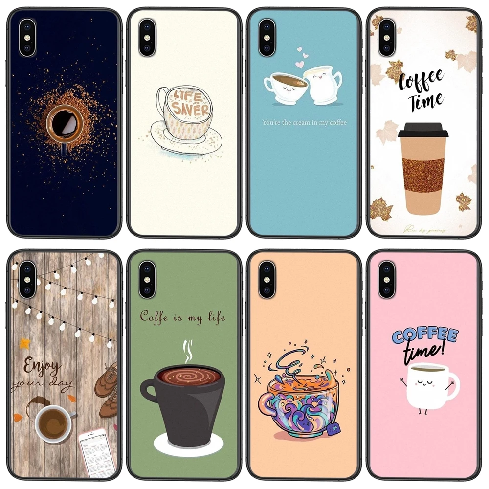 Чехол-книжка для Apple iPhone 5 5C 5S SE SE2020 6 6S 7 8 11 12 Mini Plus Pro X XS Max XR Black Back | Мобильные