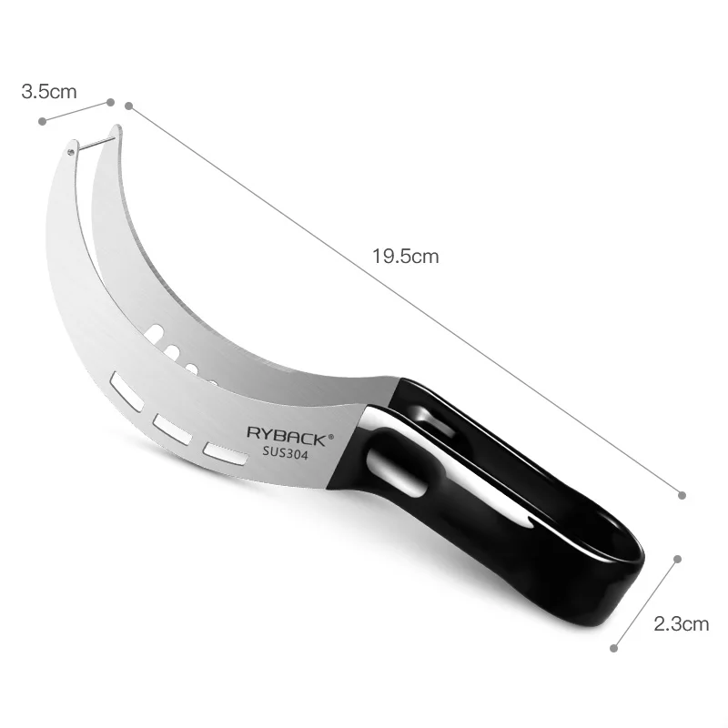 Овощечистка из нержавеющей стали кухонный инструмент для резки фруктов арбуза |