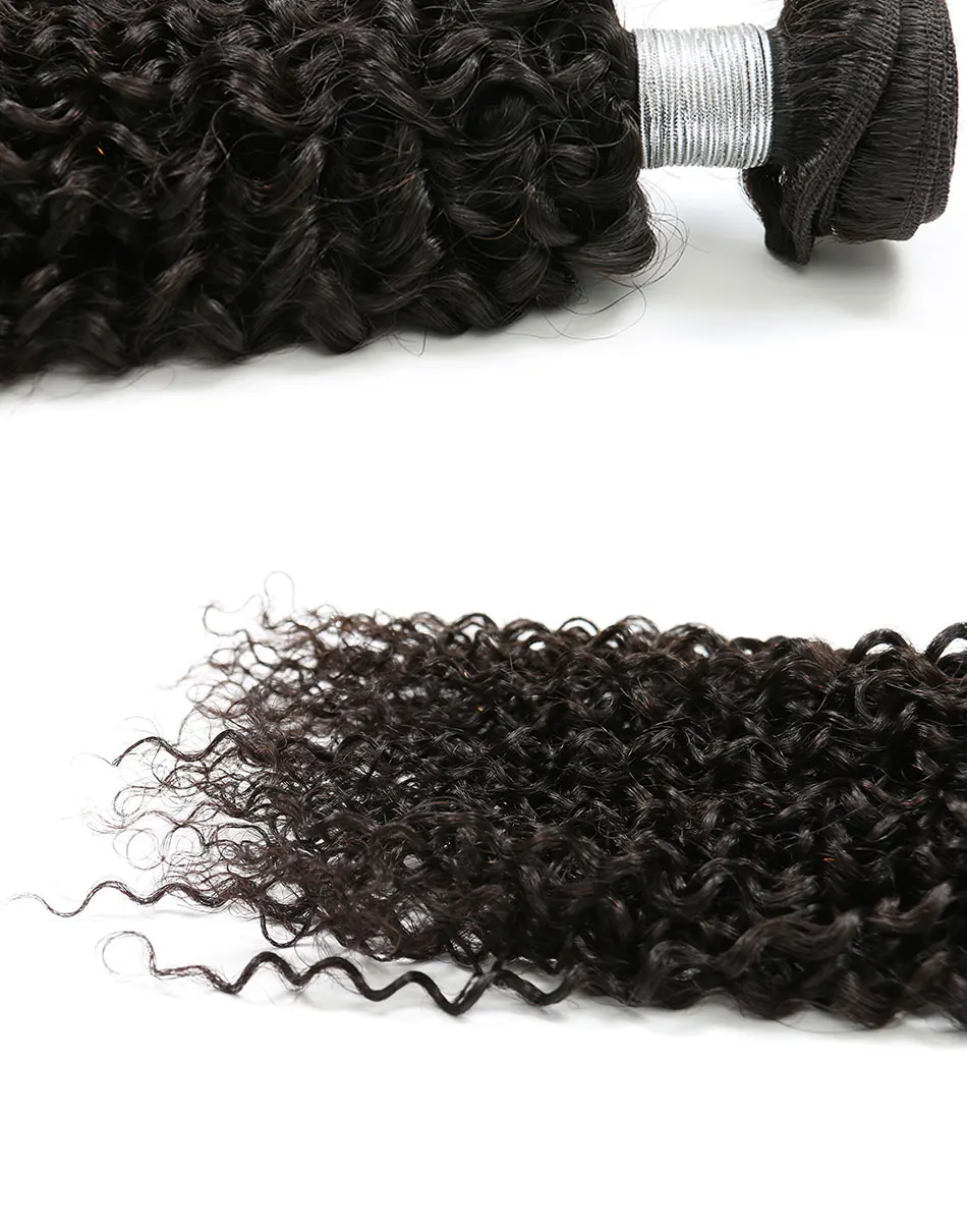 DreamDiana Brazilian Kinky Curly Hair 1/3Pcs 8"-30"Remy Weaving Hair Extension Natural Color Human Hair Bundles Low Ratio