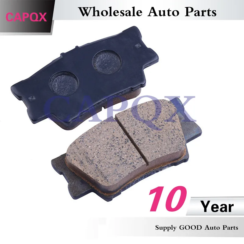 Передние и задние тормозные колодки CAPQX 2 шт. 04465-33450 04466-33160 для ES240/ES350 HYBRID 2006 2007 CAMRY