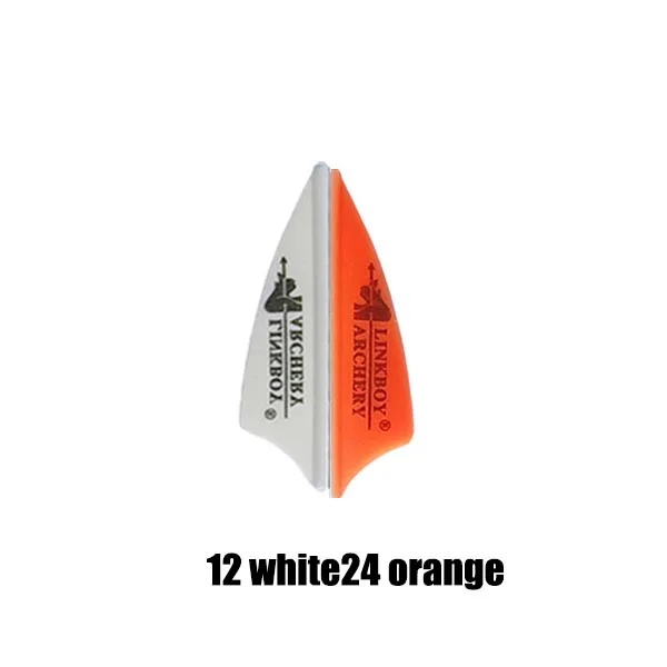 36 шт. лопасть стрелы для стрельбы из лука 1 75 дюйма пластиковая стрела перышко