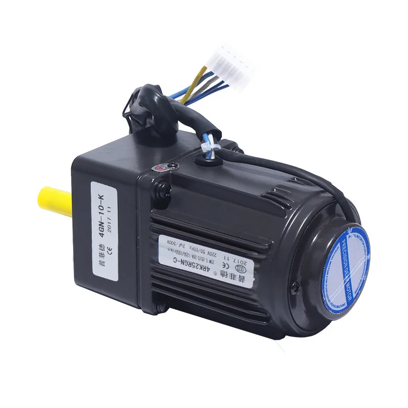 4RK25GN C 220V AC мотор 25 Вт индукционный небольшой машина 4 2/5/6 9/8 3/12 5/16/25/31/41/52/62/83/100/125/166