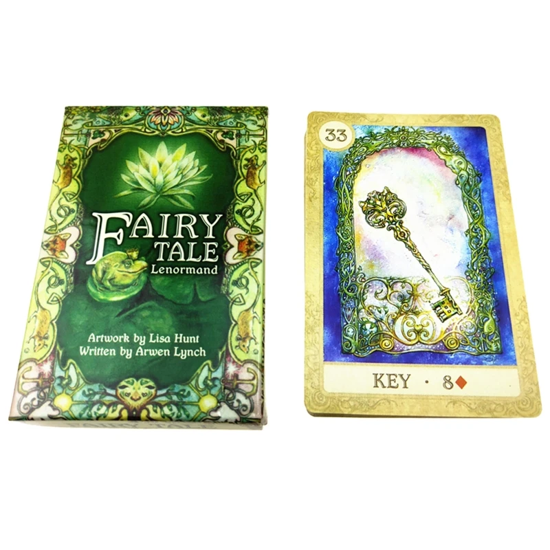 Сказка Lenormand Tarot 38 карт колода полная английская гадание судьба настольная игра