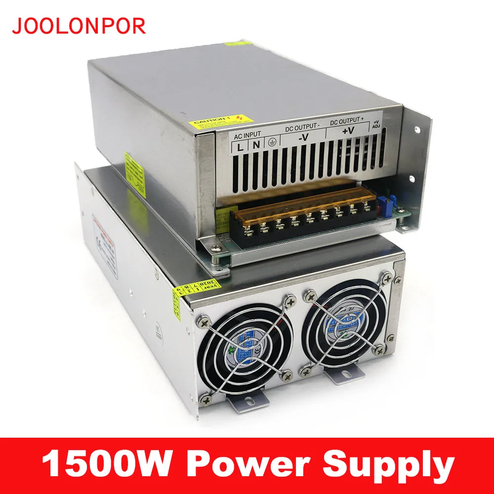 Fonte de Alimentação Transformador de Comutação Industrial da Fonte de Alimentação para o Motor ac para dc 30a 40a 50a 60a Industrial da para o Motor dc 1500w 24v 30v 36v 48v