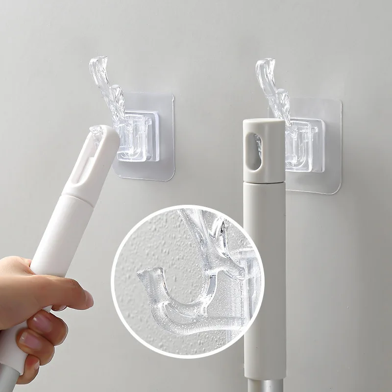 

Door Hook-Free Punched Strong Viscose Home Cartoon Wall Hangers Bathroom Seemless Bearing Clothes Hook Kitchen Hook