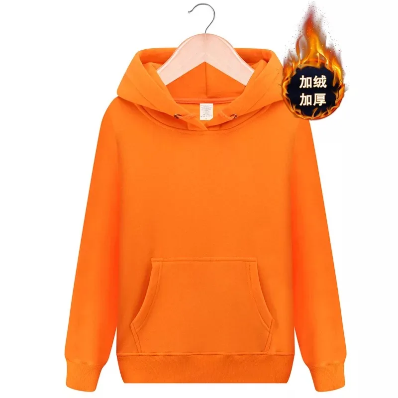 Зимние Повседневные Флисовые женские толстовки с капюшоном длинным рукавом