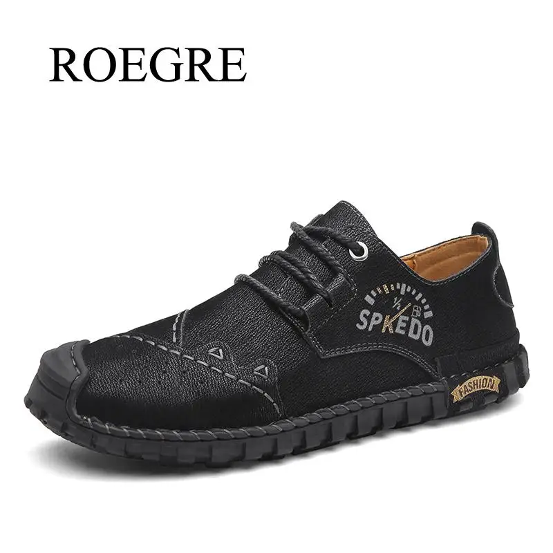 

2020 New Autumn Winter Cow Split Leather Men Boots Comfortable Motorcycle Boots Men Footwear Rubber Ankle Boots Men's Shoes