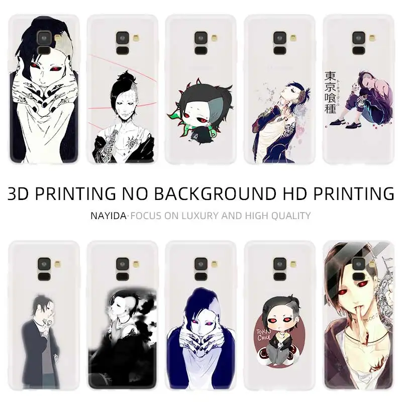

Phone case Soft For Samsung Galaxy A10 A20 E A30 A40 A70 A50 A60 A80 A90 a10s a20s a30s a70s M40 Tokyo Ghoul Uta