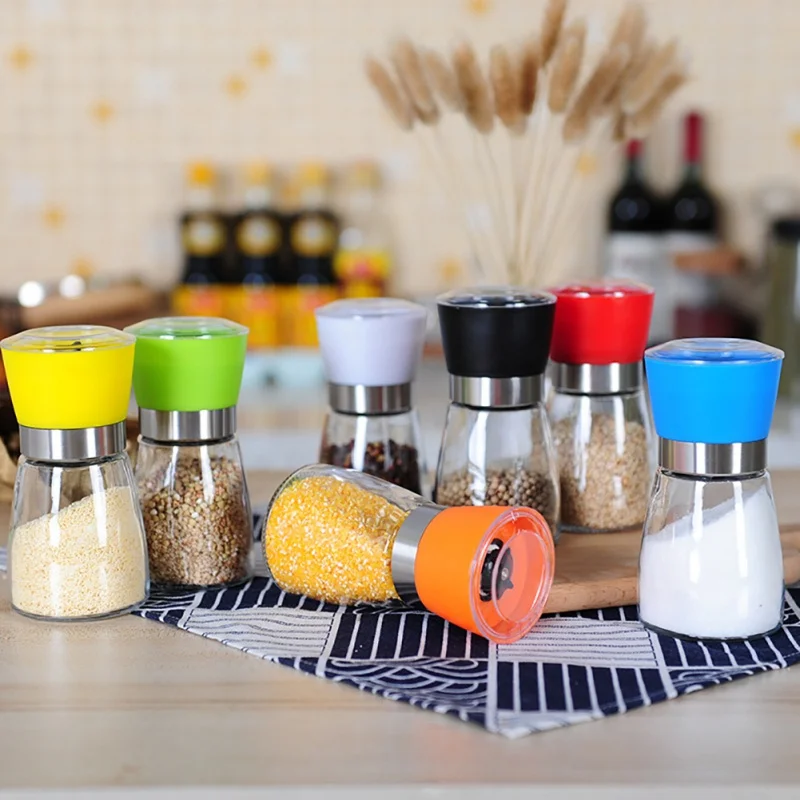 1 шт. стеклянный корпус мельница для соли и перца кухонные аксессуары кухонный