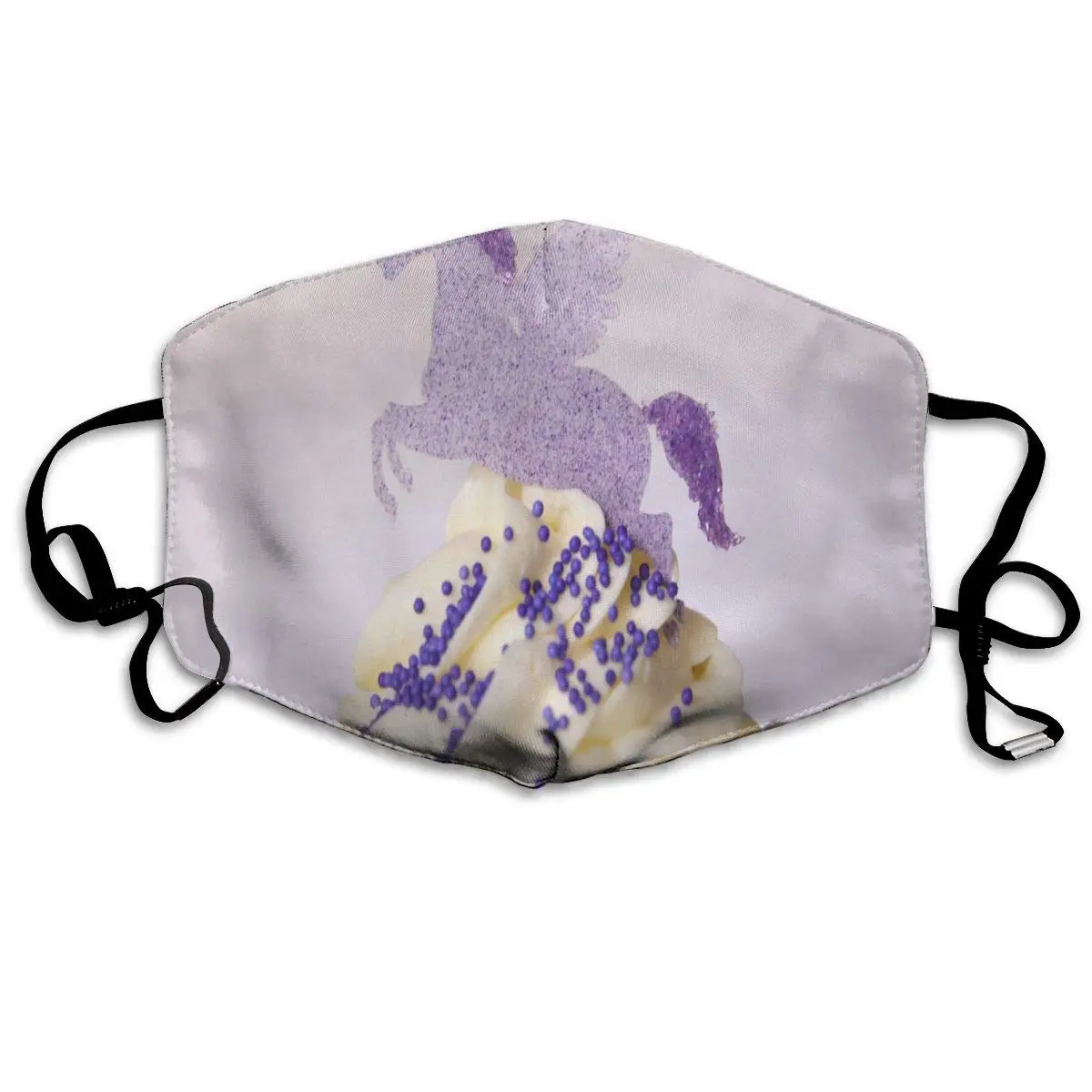 

Face Mask Unicorn Horse Cake Designer Cycling Half Face Earloop Dust Mask for Woman