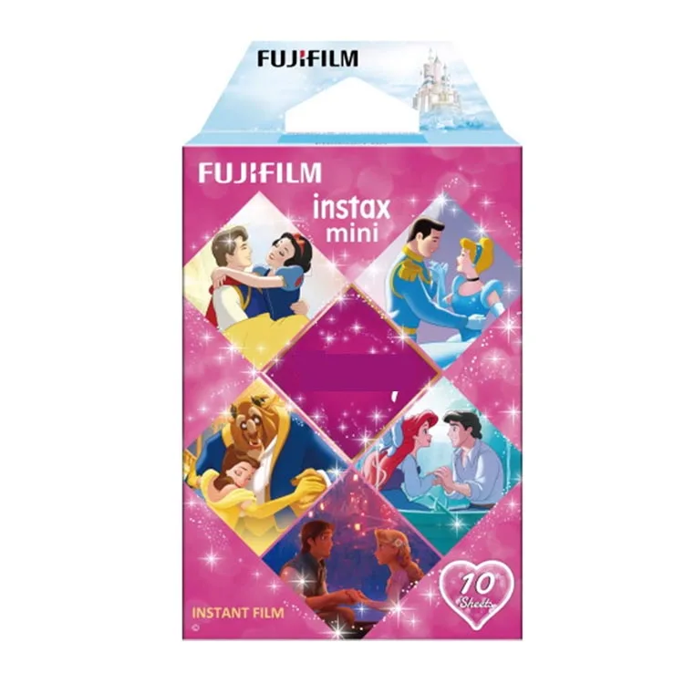 New Princess Фотокамера Fujifilm Instax Mini 8 Mini 9-фотокамера Fuji Instant Photo 10 листов Exposures Papers-дополнительная фоторамка - Цвет: New Princess