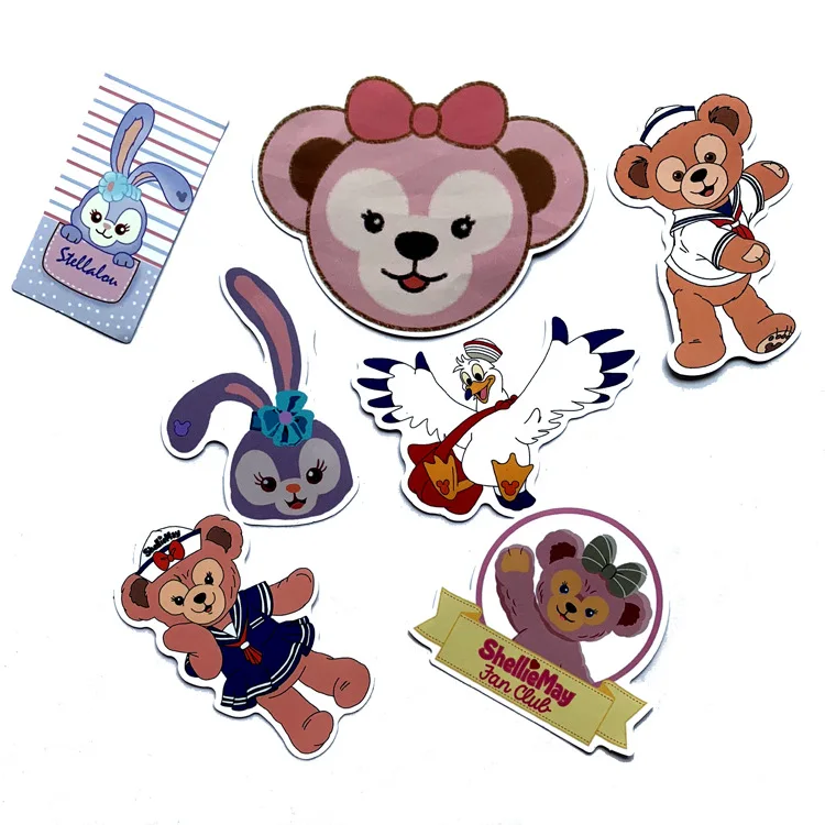 30 шт. серия для девочек Даффи медведь балетный кролик наклейка скрапбукинга