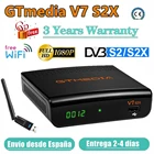 Спутниковый ресивер Gtmedia V7 S2X, обновленный GTmedia V7S HD, включает usb, Wi-Fi, Gtmedia V7S2X, V8X, DVB-S2, H.265, без приложения