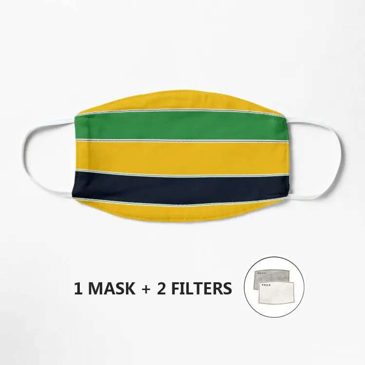 

Маска на шлем Senna, многоразовая моющаяся маска для лица