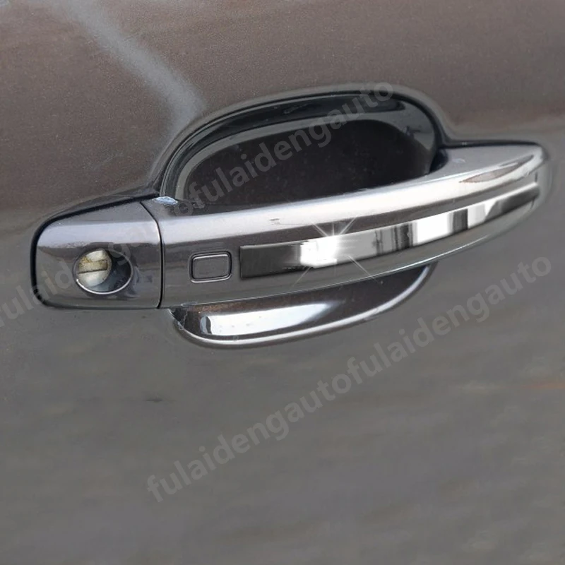 Отделка из нержавеющей стали для AUDI A4L Q3 Q5 Q7 A3 A5 A6 2007-2019 4 шт. | Автомобили и