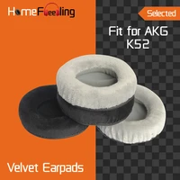 homefeeling earpads for akg k52 headphones earpad cushions covers velvet ear pad replacement