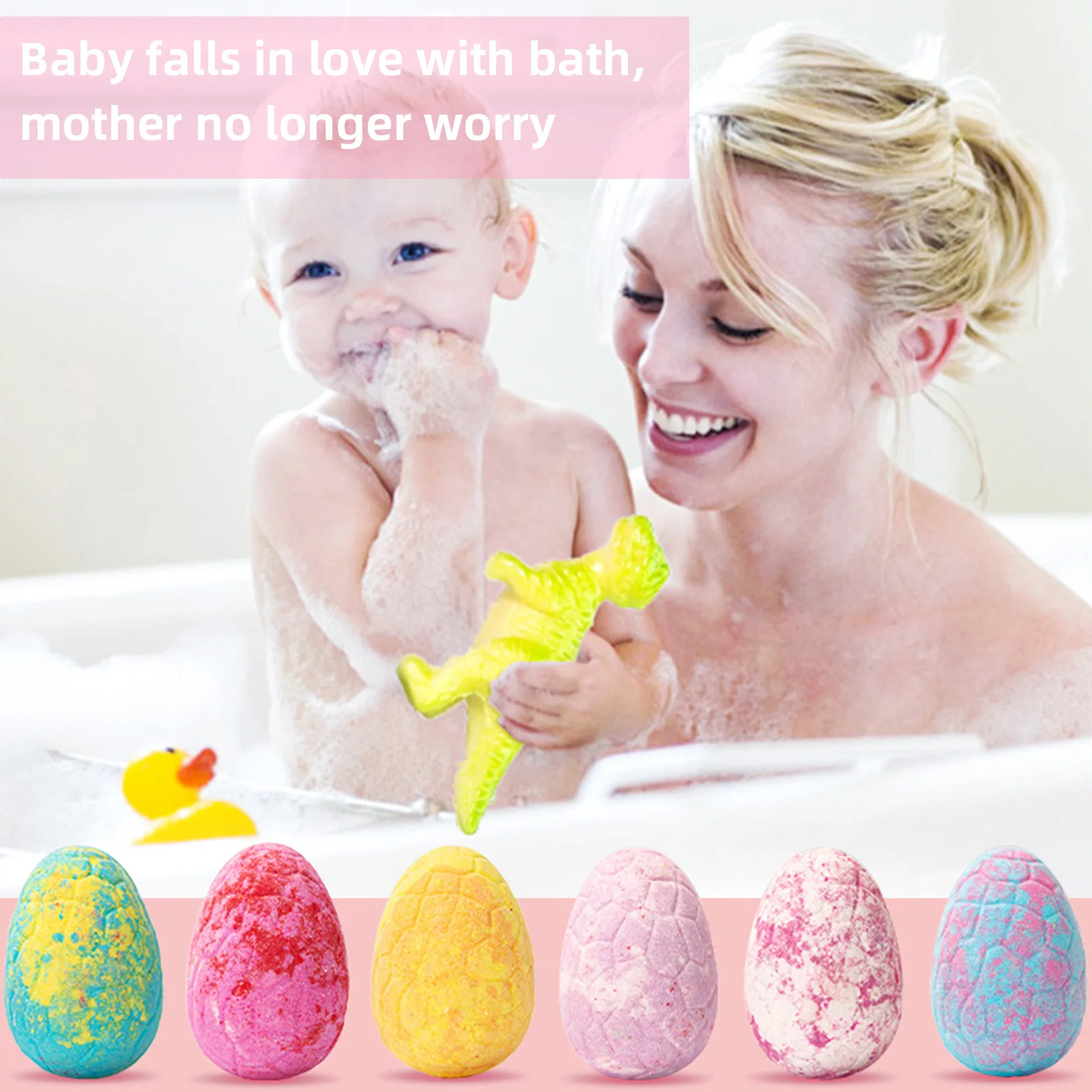 Новый 6 шт. Бомбочки для ванны мяч Подарочный набор детей игрушки динозавров спа